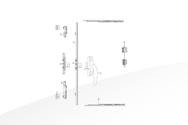 Hardware for outward-open window